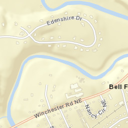 Bell Factory Alabama Street Map