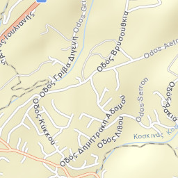 Mesógi Street Map