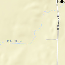 Hallsville Arkansas Street Map