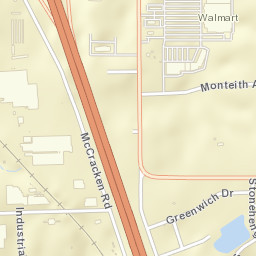3100-3198 Industrial Drive Hernando MS Street Map