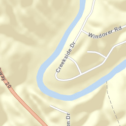 Cypress Heights Alabama Street Map