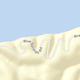 Blue Springs Park Alabama Street Map