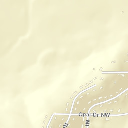 Valley View Estates Alabama Street Map