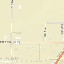 498 South Kingwood Street, Hereford, TX  Street Map