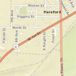 901-927 U.S. 60 Hereford TX 79045 Street Map