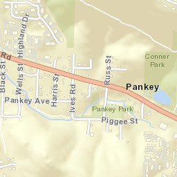 Pankey Arkansas Street Map
