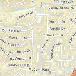 Timber Creek Arkansas Street Map