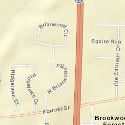 Holland Place Alabama Street Map