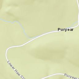 Puryear Arkansas Street Map
