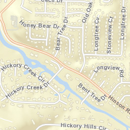25-99 Black Bear Ct Little Rock AR Street Map