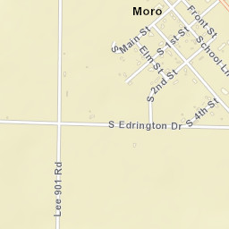 Moro Arkansas Street Map