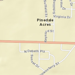 Belmont Alabama Street Map