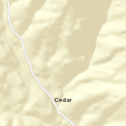 Cedar Arizona Street Map