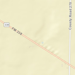 Farm to Market 338, Dodson, TX 79230 Street Map