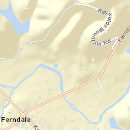 Ferndale Arkansas Street Map