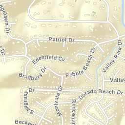 Pebble Beach Park Arkansas Street Map