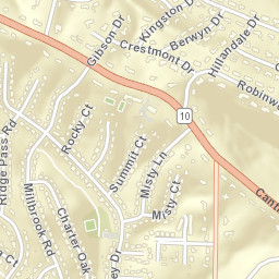 Colony West Arkansas Street Map