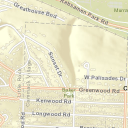 Cammack Village Arkansas Street Map