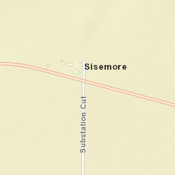 Sisemore Arkansas Street Map