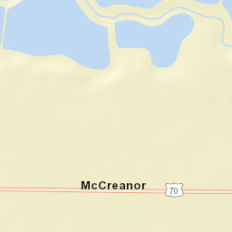 McCreanor Arkansas Street Map