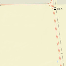 Oban California Street Map