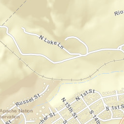 North 13th Street, Clarkdale, AZ 86324, USA Street Map
