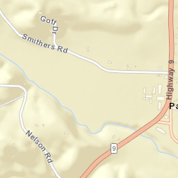 Paron Arkansas Street Map