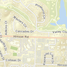 13913-13915 Hinson Rd, Little Rock, AR Street Map