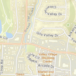 2275-2399 Hinson Loop Road, Little Rock Street Map