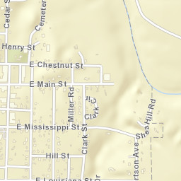Marianna Arkansas Street Map