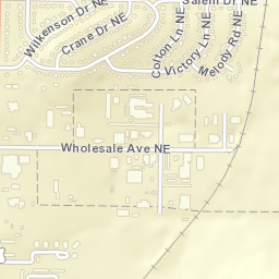 Edmonton Heights Alabama Street Map