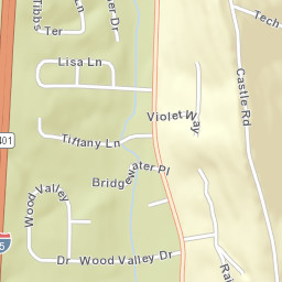 Larry McDonald Memorial Highway, Dalton Street Map