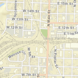 901-1299 N Main St, North Little Rock, AR Street Map