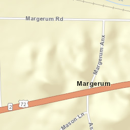 Margerum Alabama Street Map