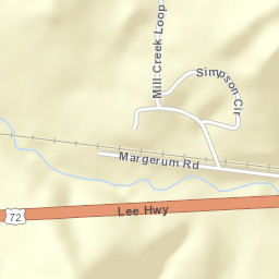 Lime Kiln Alabama Street Map