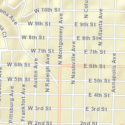 339-565 East 2nd Street, Sheffield, AL Street Map