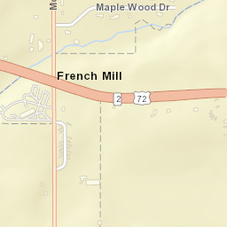 French Mill Alabama Street Map