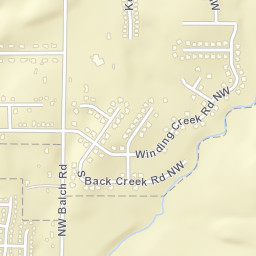 342 South Back Creek Road Northwest, Madison Street Map