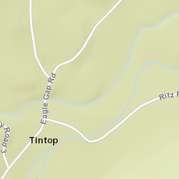 Tintop Arkansas Street Map