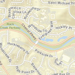 Parkway Place Arkansas Street Map