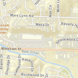 Mesa View Arkansas Street Map