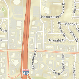 100-172 S Shackleford Rd Little Rock Street Map