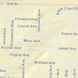 Sherill Gardens Alabama Street Map