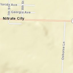 Nitrate City Alabama Street Map