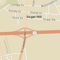 Lauchwood Dr Laurinburg, North Carolina Street Map