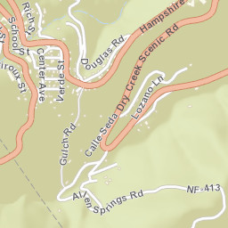 Jerome Arizona Street Map