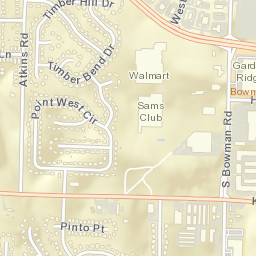 Timber Ridge Arkansas Street Map