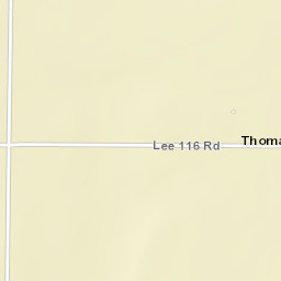Thomasville Arkansas Street Map