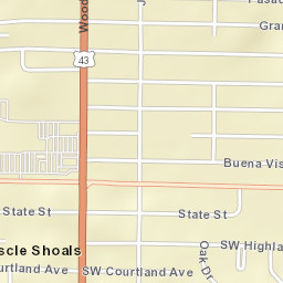 East Haven Alabama Street Map