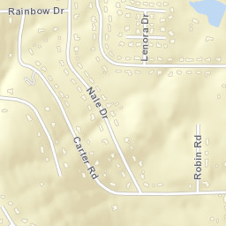 Chickasaw Estates Alabama Street Map